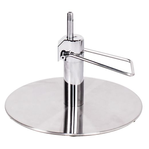 Stainless Steel Disc Base, No. 5 Styling Chair Base, Hair Salon Chair Base