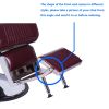 Footrest Panel Replacement for "CONSTANTINE" Barber Chair (Made To Order)