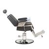 "TITAN BLACK" Classic Barber Chair with Black Frame