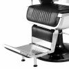 "CONSTANTINE" Barber Chair in Black Crocodile (Backorder)