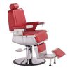 "CONSTANTINE" Barber Chair In Cardinal Red - Red Barber Chairs, Red Barbershop Chairs