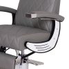 "BARON" Heavy Duty Barber Chair in Grey
