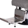 "BARON" Heavy Duty Barber Chair in Grey