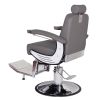 "BARON" Grey Barber Chair, Grey Barber Shop Chairs