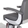 "BARON" Heavy Duty Barber Chair in Grey