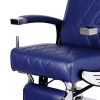 "BARON" Heavy Duty Barber Chair in Blue