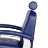"BARON" Heavy Duty Barber Chair in Blue