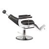 "KNIGHT" Barber Chair with White Arms