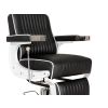 "KNIGHT" Barber Chair with White Arms - WorkLine™ Series