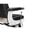 "KNIGHT" Barber Chair with White Arms - WorkLine™ Series
