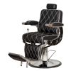 "SOLOMON" Barber Chair with Cast Aluminum Arms