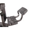 "THEODORE" Vintage Barber Chair, Brushed Gunmetal Frame (A-902MAT)