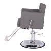 "CANON" Reclining Salon Chair in Grey
This chair not only adheres to U.S. fire retardant standards but also comes with a reassurance of longevity, backed by a one-year warranty on the chair and a two-year warranty on its hydraulic base. For salons that