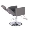 "CANON" Reclining Salon Chair in Grey