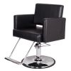 "GRAND CANON" Extra Large Salon Chair, Oversize Styling Chair, Extra Wide Salon Chair for Big People