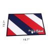 BBM-03 Barber Station Mat - Red, White & Blue, Barber Equipment, Barber Supplies