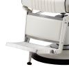 TAKARA BELMONT B-225 "ELITE WHITE" Barber Chair - TAKARA Barber Chairs, BELMONT Barber Chairs