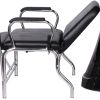 "PACIFIC" Shampoo Bowl & Chair Combo, Black Base (Backorder)