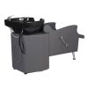 "MISSISSIPPI" Shampoo Backwash Unit in Grey, Grey Shampoo Bowl, Grey Shampoo Chair