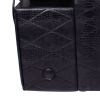 "GABRIELLE" Shampoo Backwash Unit in Black Crocodile (Custom Order)