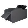 "RIO" Grey Shampoo Chair, "RIO" Grey Shampoo Sink