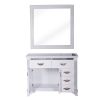 "FLORENCE" Styling Station in Pure White (Only 5 Left, No Backorder)