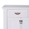 "FLORENCE" Styling Station in Pure White (Only 5 Left, No Backorder)