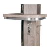 "BURANO" Double Sided Styling Station in Grey Oak (Only 1 Available)