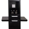 "SIENA" Double Sided Salon Station in Matte Black (Only 1 Available)