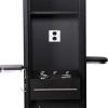 "BURANO" Double Sided Hair Salon Station in Matte Black (4 Units Available)