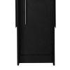 "BURANO" Double Sided Hair Salon Station in Matte Black (4 Units Available)