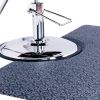 Square Salon Floor Mat for Round Base, Anti Fatigue Salon Mat, Salon Supplies