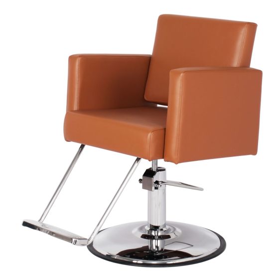 "CANON" Salon Styling Chair in Chestnut (Custom Order)