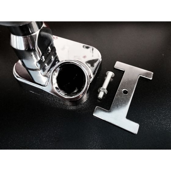 Chrome Holder for Vacuum Breaker & Sprayer Hose