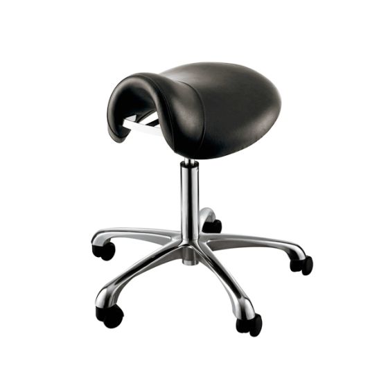 "HERMES" Saddle Salon Stool, Spa & Beauty Stool, Pedicure Stool