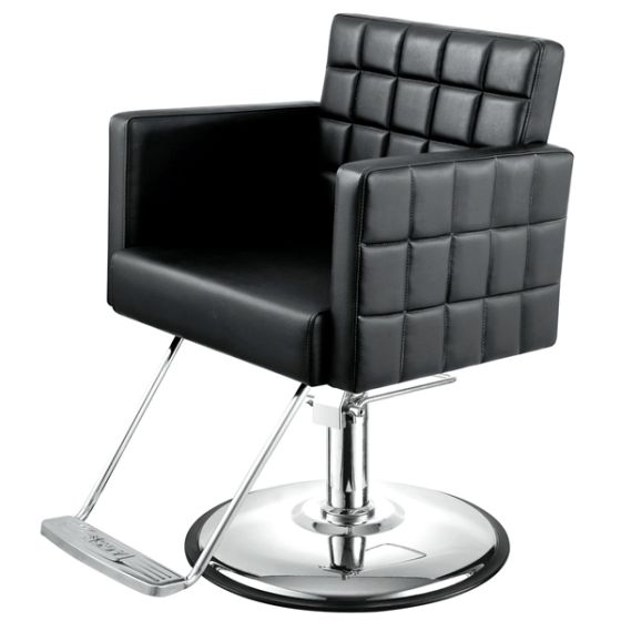 "MOSAIC" Salon Styling Chair, Brown Salon Chair, Grey Salon Chair